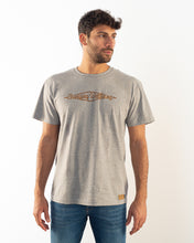 Carica l'immagine nel visualizzatore di Gallery, MANIFATTURA CECCARELLI T-SHIRT Forza Romagna Col.Grigio melange