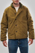 Carica l'immagine nel visualizzatore di Gallery, CHESAPEAKE'S Deck Jacket jungle Cloth Wool lined Wilson Col.Khaki Green
