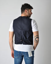 Carica l&#39;immagine nel visualizzatore di Gallery, MANIFATTURA CECCARELLI MINER VEST Mod.6910 Col.Blu
