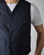 Carica l&#39;immagine nel visualizzatore di Gallery, MANIFATTURA CECCARELLI MINER VEST Mod.6910 Col.Blu
