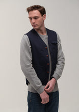Carica l'immagine nel visualizzatore di Gallery, CAPALBIO Vest Mod.Arno Col:Blu navy
