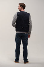 Carica l'immagine nel visualizzatore di Gallery, CHESAPEAKE'S Deck Vest Scott HBT Col.Navy blue

