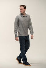 Carica l'immagine nel visualizzatore di Gallery, BL'KER Sweatshirt half zip Col.Grey melange
