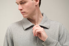Carica l'immagine nel visualizzatore di Gallery, BL'KER Sweatshirt half zip Col.Grey melange
