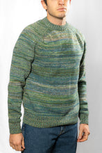 Carica l&#39;immagine nel visualizzatore di Gallery, IRISH CRONE pullover a fantasia Col.Verde
