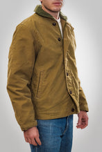 Carica l'immagine nel visualizzatore di Gallery, CHESAPEAKE'S Deck Jacket jungle Cloth Wool lined Wilson Col.Khaki Green
