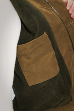 Carica l'immagine nel visualizzatore di Gallery, CHESAPEAKE'S Deck Jacket jungle Cloth Wool lined Wilson Col.Khaki Green

