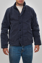 Carica l'immagine nel visualizzatore di Gallery, CHESAPEAKE'S Deck Jacket Jungle Cloth Wool lined Wilson col.Blu navy
