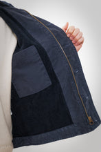 Carica l'immagine nel visualizzatore di Gallery, CHESAPEAKE'S Deck Jacket Jungle Cloth Wool lined Wilson col.Blu navy
