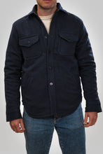 Carica l'immagine nel visualizzatore di Gallery, CHESAPEAKE'S Wool Padded Shirt CPO Col.Blu navy

