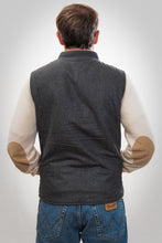 Carica l'immagine nel visualizzatore di Gallery, BL'KER Wool Vest Reversible Owl Col.Grey
