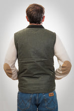 Carica l'immagine nel visualizzatore di Gallery, BL'KER Wool Vest Reversible Owl Col.Green
