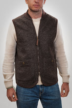 Carica l'immagine nel visualizzatore di Gallery, BL'KER Boiled Wool Vest Seawolf Col.Brown
