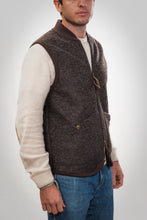Carica l'immagine nel visualizzatore di Gallery, BL'KER Boiled Wool Vest Seawolf Col.Brown
