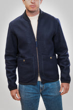Carica l'immagine nel visualizzatore di Gallery, BL'KER Boiled Wool Jacket Moose Col.Blu navy
