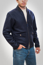 Carica l'immagine nel visualizzatore di Gallery, BL'KER Boiled Wool Jacket Moose Col.Blu navy
