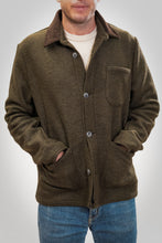 Carica l'immagine nel visualizzatore di Gallery, BL'KER Work Shirt Boiled Wool Elk Col.Green
