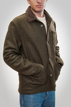 Carica l'immagine nel visualizzatore di Gallery, BL'KER Work Shirt Boiled Wool Elk Col.Green
