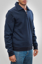 Carica l'immagine nel visualizzatore di Gallery, BL'KER Sweatshirt zip Wool Col.Navy
