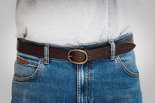 Carica l'immagine nel visualizzatore di Gallery, ALBERTO LUTI Cintura Art.806/30 Moro
