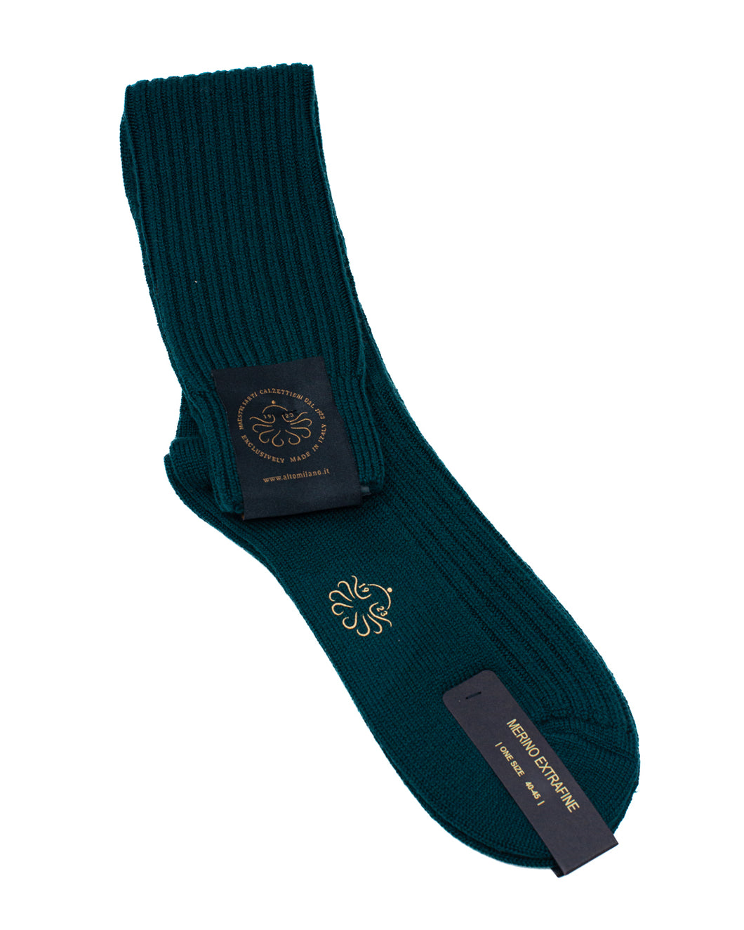 ALTO MILANO Calze a coste Mod.England Col.Blu